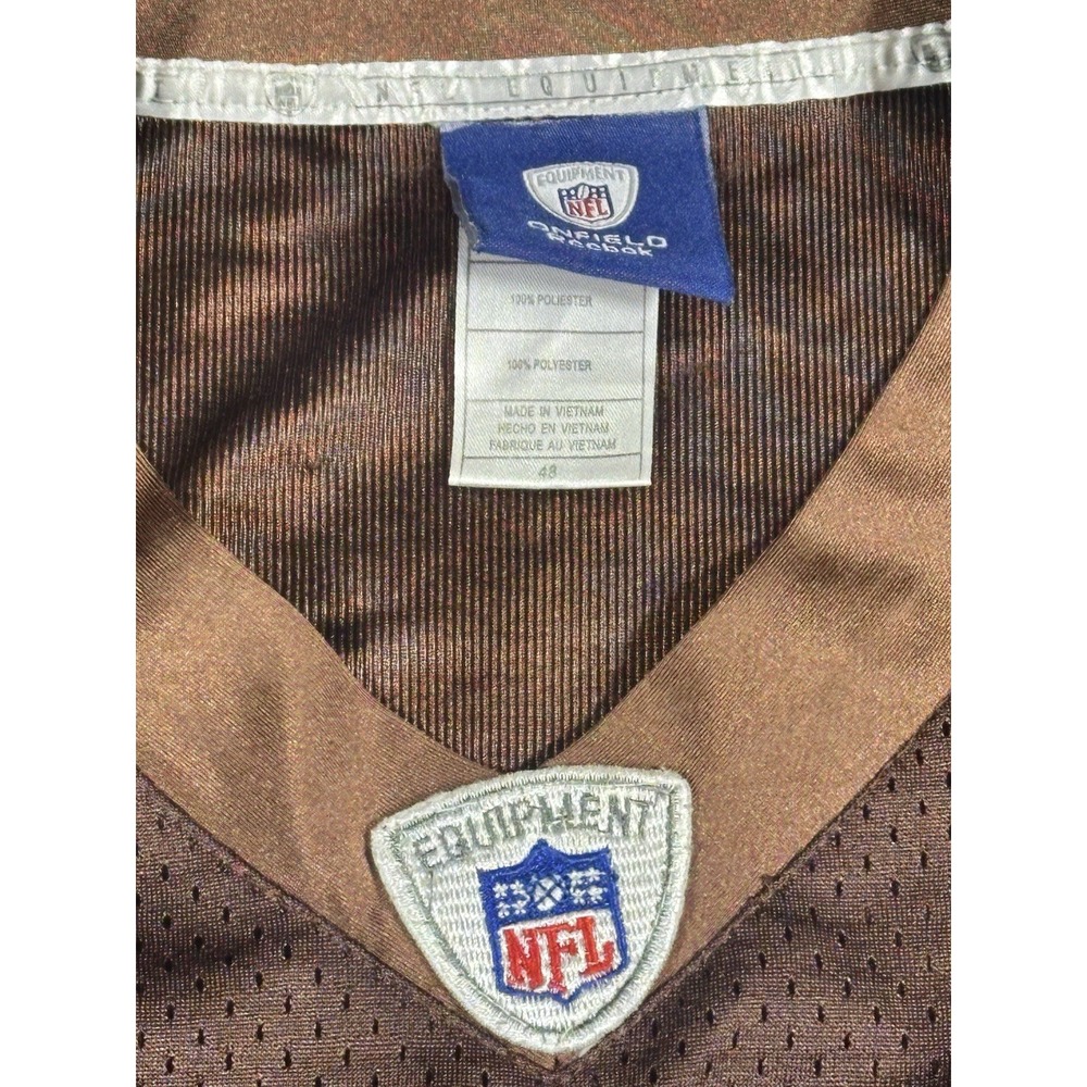 Vintage Josh Cribbs Cleveland Browns NFL Reebok On Field 48 Jersey - Picture 4 of 9